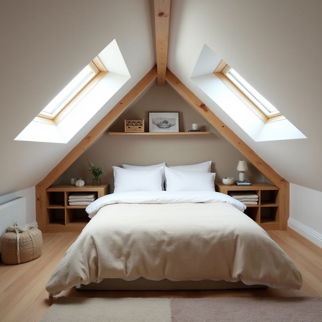 Adaptacja poddasza na sypialnię