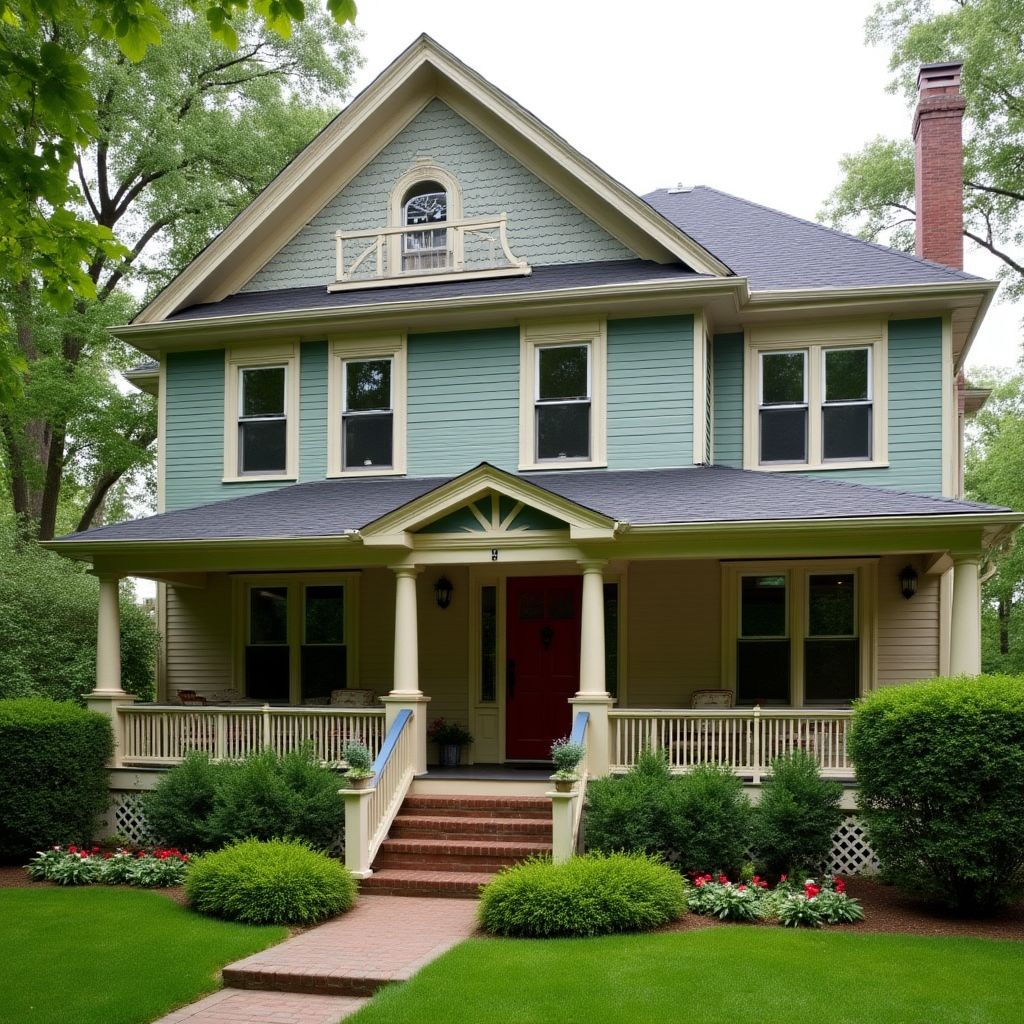 Renowacja fasady domu jednorodzinnego