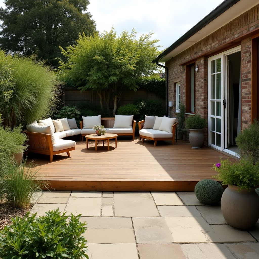 Projekt tarasu ogrodowego