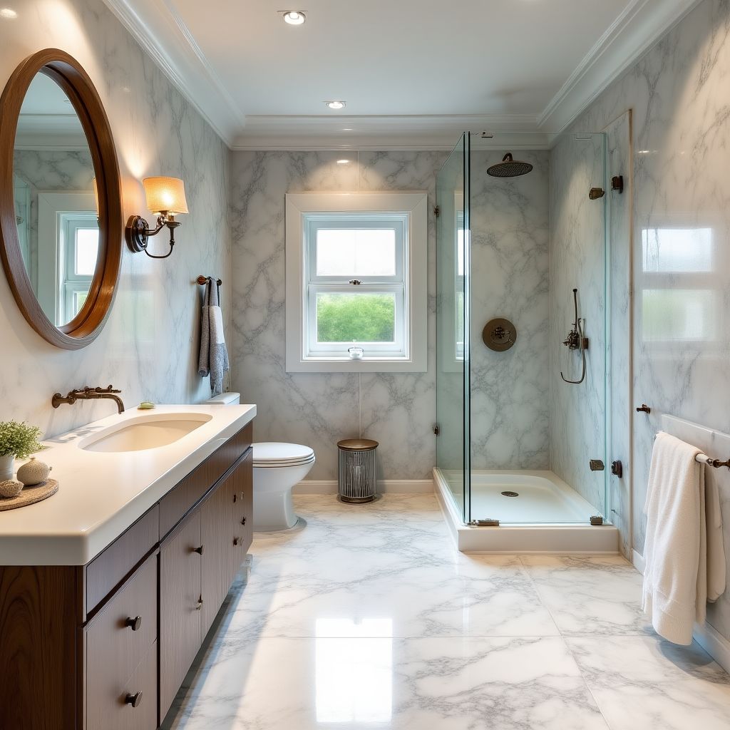 Luksusowa łazienka po remoncie