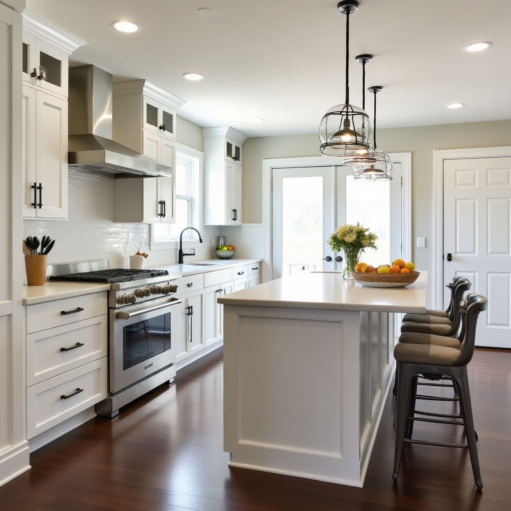 Nowoczesna kuchnia po remoncie